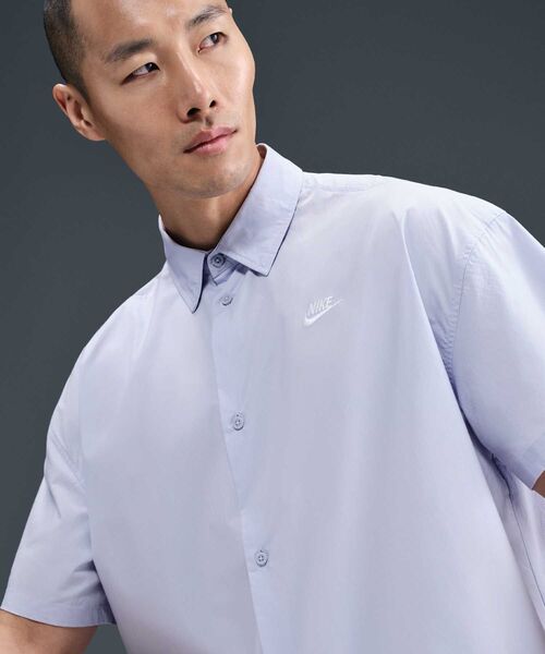 セール】ナイキ クラブ メンズ ショートスリーブ ボタンダウン シャツ