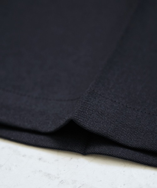 ROPE' PICNIC(ロペピクニック)の「【低身長・小柄さんサイズ】レディハンサムシリーズ ウールライクウエストタックセミワイドパンツ(スラックス・レディース・ネイビー/ライトグレー/ベージュ系その他2/グレー/ブラック系その他・S/M)」の15枚目の写真