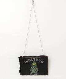 【Swaraj/スワラージ】パイナップルビーズBAG-M（手刺繍ビーズ）
