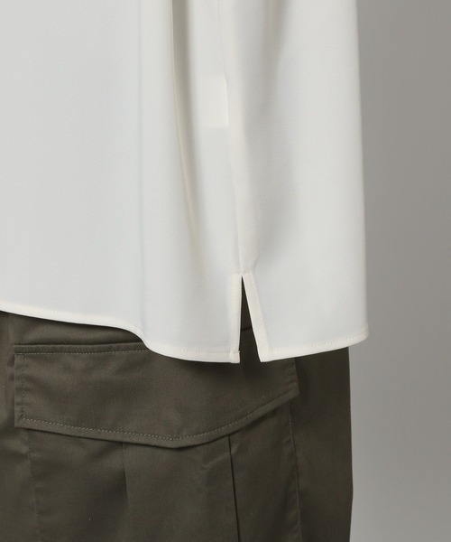 LAKOLE（ラコレ）の「イージークリーン半袖シャツ / 578553（シャツ/ブラウス・メンズ・ホワイト/グリーン/チャコールグレー・MEDIUM/LARGE）」の8枚目の写真