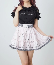 Ank Rouge（アンクルージュ）の「ハートドット千鳥ティアードスカパン（その他パンツ）」