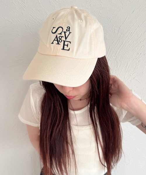 kutir(クティール)の「kutirlune/ランダムアルファベットキャップ(キャップ・メンズ・ブラック/ネイビー/ライトホワイト・FREE)」の3枚目の写真