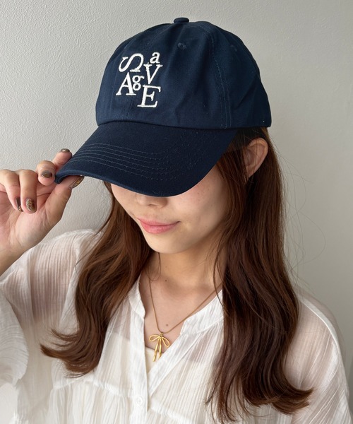 kutir(クティール)の「kutirlune/ランダムアルファベットキャップ(キャップ・メンズ・ブラック/ネイビー/ライトホワイト・FREE)」の2枚目の写真