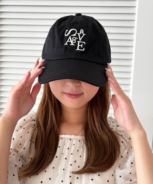 kutir(クティール)の「kutirlune/ランダムアルファベットキャップ(キャップ・メンズ・ブラック/ネイビー/ライトホワイト・FREE)」の10枚目の写真