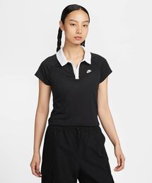 ナイキ スポーツウェア ウィメンズ スリム レトロ ポロ トップ / Nike Sportswear Women's Slim Retro Polo Top IH8503-010 Black