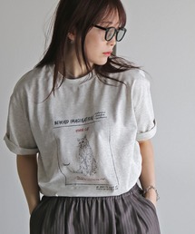 ヴィンテージライクデザインTシャツ