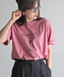 COURO（コウロ）の「ヴィンテージライクデザインＴシャツ（Tシャツ/カットソー）」
