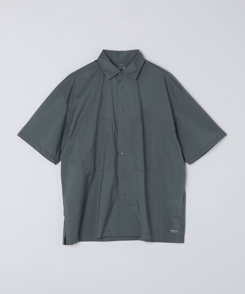 SHIPS(シップス)の「SHIPS:〈撥水/軽量〉PERTEX(R) ショートスリーブ シャツ(シャツ/ブラウス・メンズ・ケリーグリーン/ブラック/グレー・SMALL/MEDIUM/LARGE/X-LARGE)」の1枚目の写真