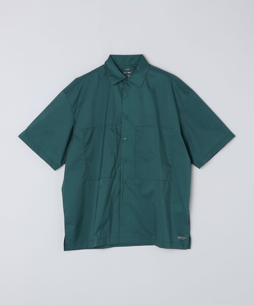 SHIPS(シップス)の「SHIPS:〈撥水/軽量〉PERTEX(R) ショートスリーブ シャツ(シャツ/ブラウス・メンズ・ケリーグリーン/ブラック/グレー・SMALL/MEDIUM/LARGE/X-LARGE)」の3枚目の写真