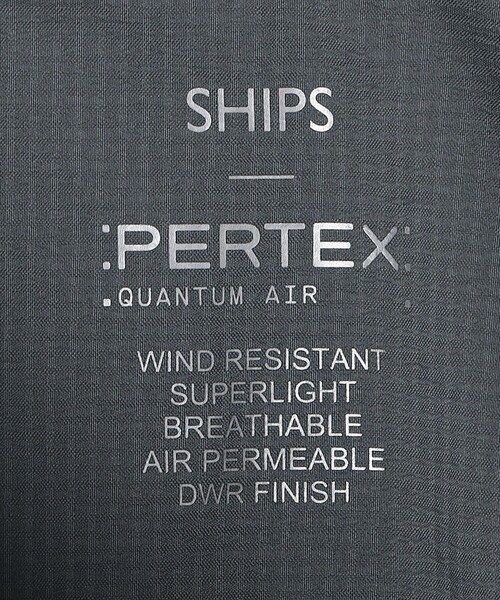 SHIPS(シップス)の「SHIPS:〈撥水/軽量〉PERTEX(R) ショートスリーブ シャツ(シャツ/ブラウス・メンズ・ケリーグリーン/ブラック/グレー・SMALL/MEDIUM/LARGE/X-LARGE)」の6枚目の写真