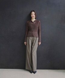 Ray BEAMS | RBS / ヘリンボン ワイド パンツ(その他パンツ)