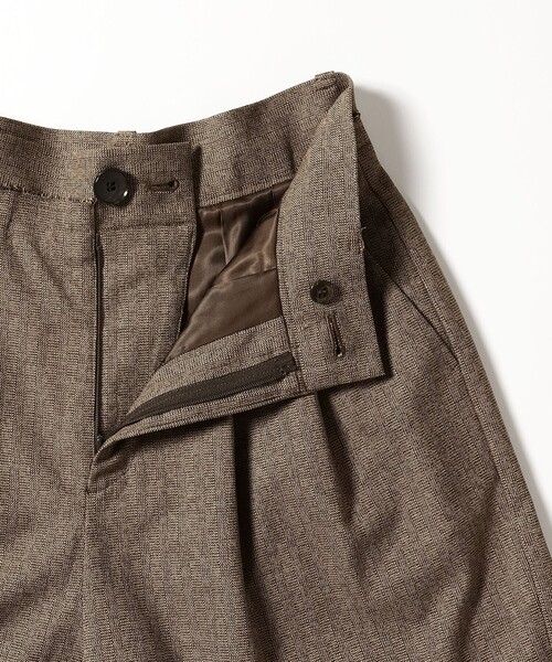 Ray BEAMS(レイビームス)の「RBS / ヘリンボン ワイド パンツ(その他パンツ・レディース・シルバー/ダークブラウン・0/1)」の16枚目の写真