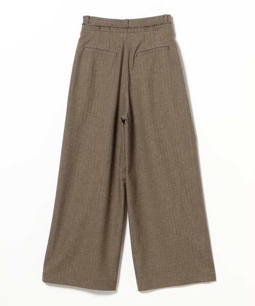 Ray BEAMS(レイビームス)の「RBS / ヘリンボン ワイド パンツ(その他パンツ・レディース・シルバー/ダークブラウン・0/1)」の17枚目の写真