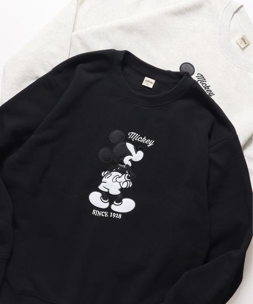 セール】【DISNEY/ディズニー】ミッキーマウス裏起毛アップリケ