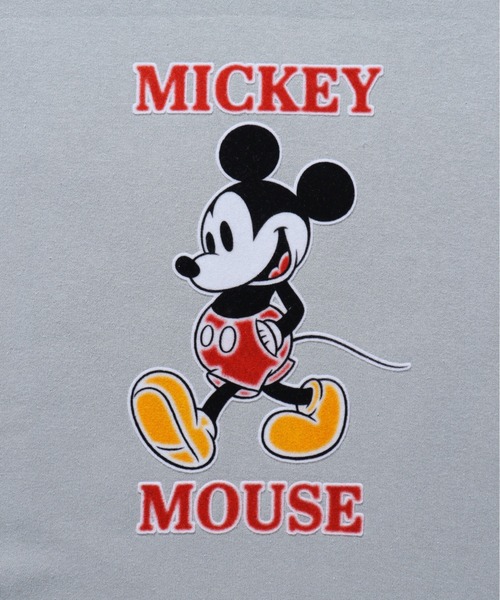 セール】【DISNEY/ディズニー】ミッキーマウス裏起毛アップリケ