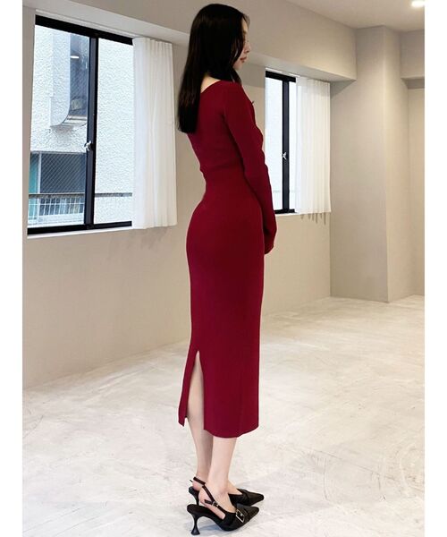 フロントクロスニットワンピース（ワンピース）｜RESEXXY