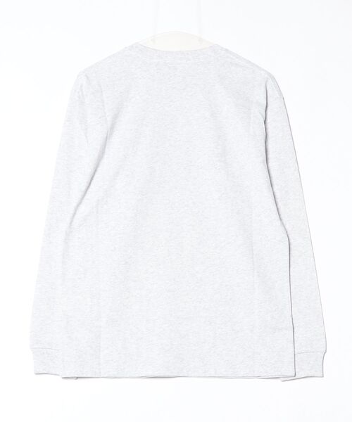 Gramicci（グラミチ）の「CAMCORDER L/S TEE｜カムコーダーロングスリーブTシャツ（Tシャツ/カットソー・メンズ・ヘザーグレー/ブラック系その他/ホワイト/オレンジ・S/M/L/XL/XXL）」の11枚目の写真