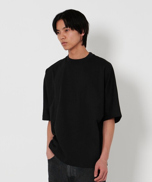 H＞メロー コットン ドルマンスリーブ Tシャツ（Tシャツ/カットソー