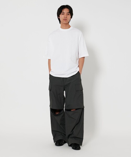 H BEAUTY&YOUTH UNITED ARROWS(エイチビューティーアンドユースユナイテッドアローズ)の「<H>メロー コットン ドルマンスリーブ Tシャツ(Tシャツ/カットソー・メンズ・モカ/ホワイト/ブラック・L/S/M)」の10枚目の写真
