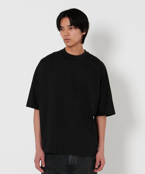 H＞メロー コットン ドルマンスリーブ Tシャツ（Tシャツ