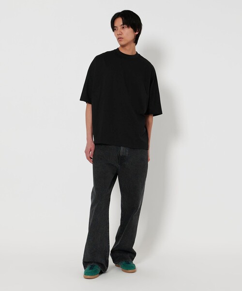 H BEAUTY&YOUTH UNITED ARROWS(エイチビューティーアンドユースユナイテッドアローズ)の「<H>メロー コットン ドルマンスリーブ Tシャツ(Tシャツ/カットソー・メンズ・モカ/ホワイト/ブラック・L/S/M)」の12枚目の写真
