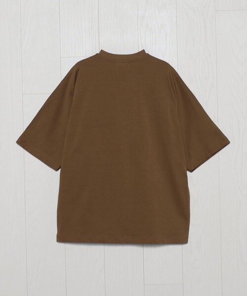 H BEAUTY&YOUTH UNITED ARROWS(エイチビューティーアンドユースユナイテッドアローズ)の「<H>メロー コットン ドルマンスリーブ Tシャツ(Tシャツ/カットソー・メンズ・モカ/ホワイト/ブラック・L/S/M)」の13枚目の写真