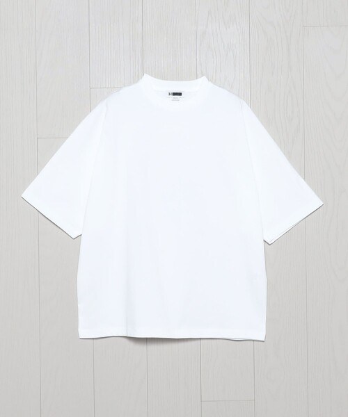 H BEAUTY&YOUTH UNITED ARROWS(エイチビューティーアンドユースユナイテッドアローズ)の「<H>メロー コットン ドルマンスリーブ Tシャツ(Tシャツ/カットソー・メンズ・モカ/ホワイト/ブラック・L/S/M)」の16枚目の写真