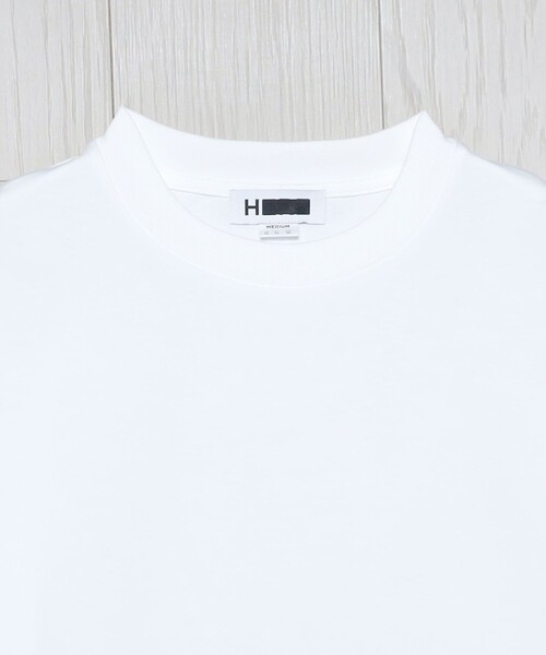 H BEAUTY&YOUTH UNITED ARROWS(エイチビューティーアンドユースユナイテッドアローズ)の「<H>メロー コットン ドルマンスリーブ Tシャツ(Tシャツ/カットソー・メンズ・モカ/ホワイト/ブラック・L/S/M)」の18枚目の写真