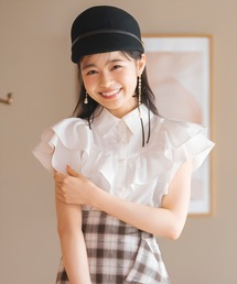 レディースレース半袖ラウンドネックシャツフローリーカジュアルサマートップスフリルキャップスリーブルーズブラウスシャツ ブラウス レディース おしゃれ 楽天市場】最短翌日配送○レース襟ブラウス ギンガムチェック