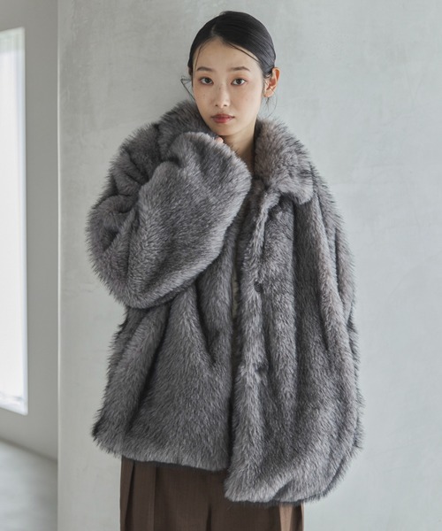 feepur（フェピュール）の「ミックスファーミドルコート（その他