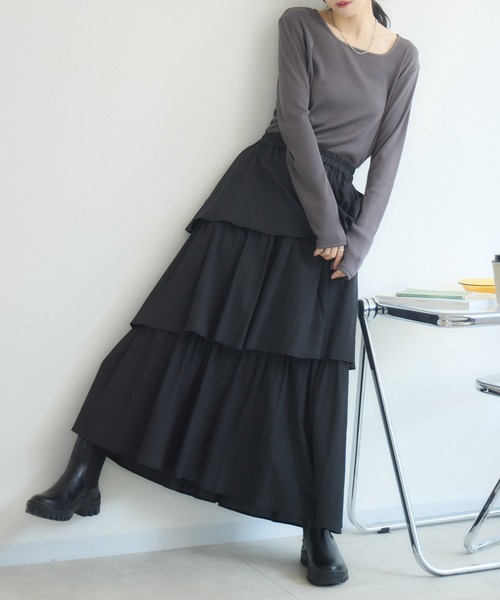 meeny miny（ミーニーマイニー）の「【meeny miny】【すらっと】美脚ニットsocksブーツ（ブーツ・レディース・ブラック/ホワイト・SMALL/MEDIUM/LARGE）」の10枚目の写真