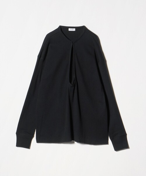 ATTISESSION（アティセッション）の「＜ATTISESSION＞ビッグ サーマル トップス（Tシャツ/カットソー・レディース・グレー系/オフホワイト/ブラック・FREE）」の19枚目の写真