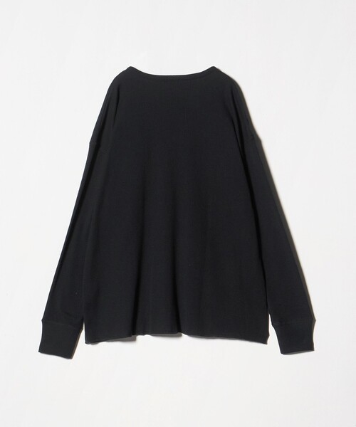 ATTISESSION（アティセッション）の「＜ATTISESSION＞ビッグ サーマル トップス（Tシャツ/カットソー・レディース・グレー系/オフホワイト/ブラック・FREE）」の20枚目の写真