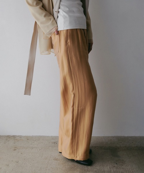 MANOF(マノフ)の「GLITTER RELAX PANTS(その他パンツ・レディース・アイボリー/ブラウン/オレンジ/ピンク・M/S)」の20枚目の写真