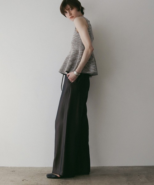 MANOF(マノフ)の「GLITTER RELAX PANTS(その他パンツ・レディース・アイボリー/ブラウン/オレンジ/ピンク・M/S)」の11枚目の写真