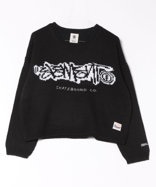 AP STUDIO ELEMENTS ロゴ ニット AP STUDIO ELEMENTS ロゴニットプルオーバー ウール ベージュ - メルカリ