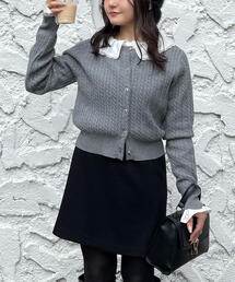 FREE'S MART | ◇金ボタンミニケーブルカーディガン(カーディガン/ボレロ)