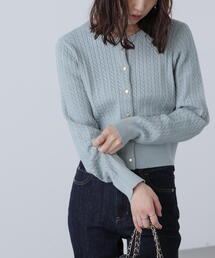 FREE'S MART | ◇金ボタンミニケーブルカーディガン(カーディガン/ボレロ)