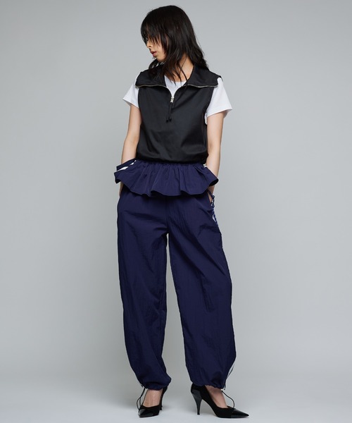 Narcissus（ナルシス）の「ハーフジップトップス/クロップドベスト（その他アウター・レディース・ブラック・FREE）」の14枚目の写真