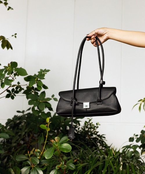 DRAW（ドロー）の「DRAW(ドロー) / ショルダー バッグ スモール（ショルダーバッグ・レディース・ブラック×シルバー/ブラック×ゴールド・FREE）」の7枚目の写真