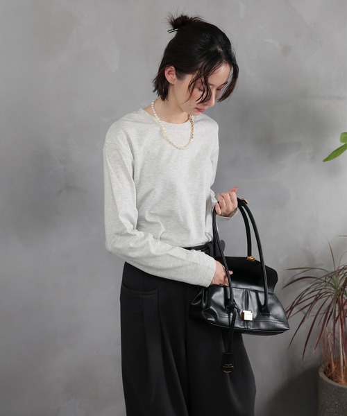 DRAW（ドロー）の「DRAW(ドロー) / ショルダー バッグ スモール（ショルダーバッグ・レディース・ブラック×シルバー/ブラック×ゴールド・FREE）」の3枚目の写真