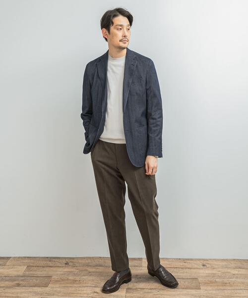 URBAN RESEARCH DOORS（アーバンリサーチドアーズ）の「LIFE STYLE TAILOR　デニムライクニットジャケット（その他アウター・メンズ・ネイビー・44/46/48/50）」の7枚目の写真