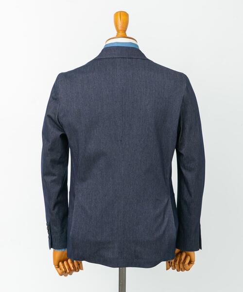 URBAN RESEARCH DOORS（アーバンリサーチドアーズ）の「LIFE STYLE TAILOR　デニムライクニットジャケット（その他アウター・メンズ・ネイビー・44/46/48/50）」の11枚目の写真