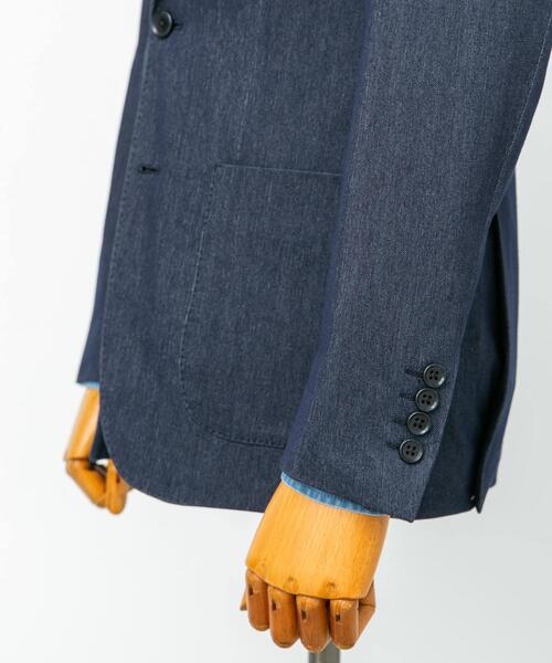 URBAN RESEARCH DOORS（アーバンリサーチドアーズ）の「LIFE STYLE TAILOR　デニムライクニットジャケット（その他アウター・メンズ・ネイビー・44/46/48/50）」の15枚目の写真
