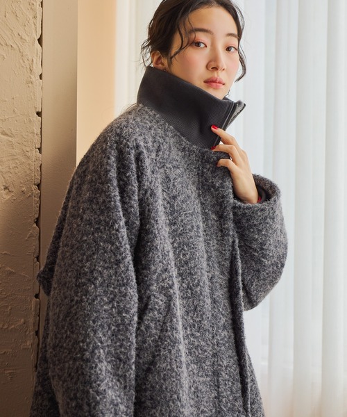 セール】ブークレZIPブルゾン(ブルゾン)|niko and(ニコアンド セール】ブークレZIPブルゾン(ブルゾン)|niko and(ニコアンド