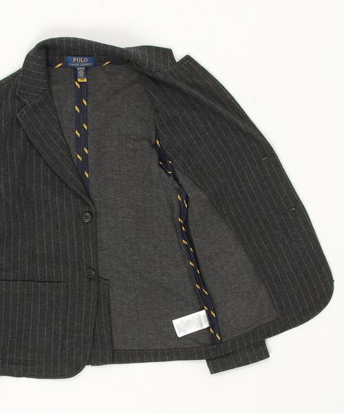 【入手困難】RALPH LAUREN テーラードジャケット ニット 切り替え ダブルニット ジャカード ブレザー （テーラードジャケット）｜POLO