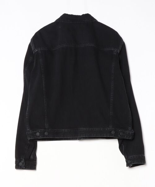 DSQUARED2(ディースクエアード)の「Over Jean Jacket Black Coal Wash/0252(デニムジャケット・メンズ・ブラック・XS/S/M/L)」の2枚目の写真