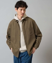 a.v.v（アーヴェヴェ）の「春先の軽い羽織に【イージーケア/シワになりにくい】ワイドシルエットシャツ リライト【洗濯機で洗える/ストレッチ】（シャツ/ブラウス）」