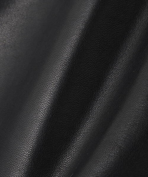 NATURAL BEAUTY BASIC(ナチュラルビューティーベーシック)の「◇フェイクレザードロストブルゾン(ブルゾン・レディース・ブラック/ダークブラウン・FREE)」の12枚目の写真