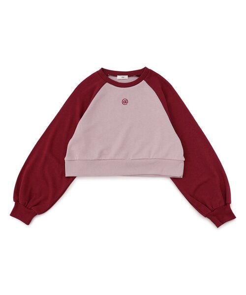 algy（アルジー）の「ラグラントレーナー（スウェット・キッズ・エンジ/オフホワイト/ネイビー・MEDIUM/SMALL/X-SMALL/XX-SMALL）」の11枚目の写真